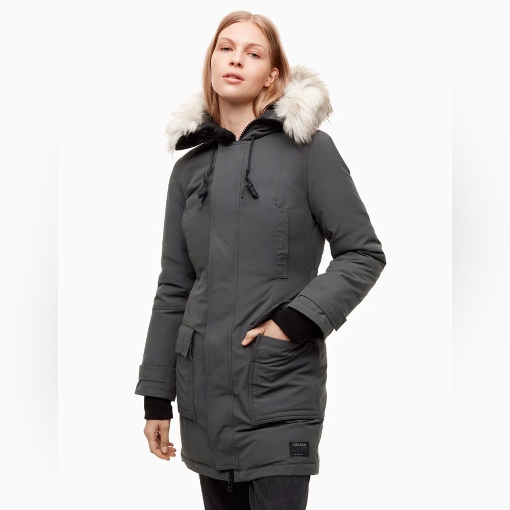 Aritzia Golden by TNA Bancroft Warmest Down Parka